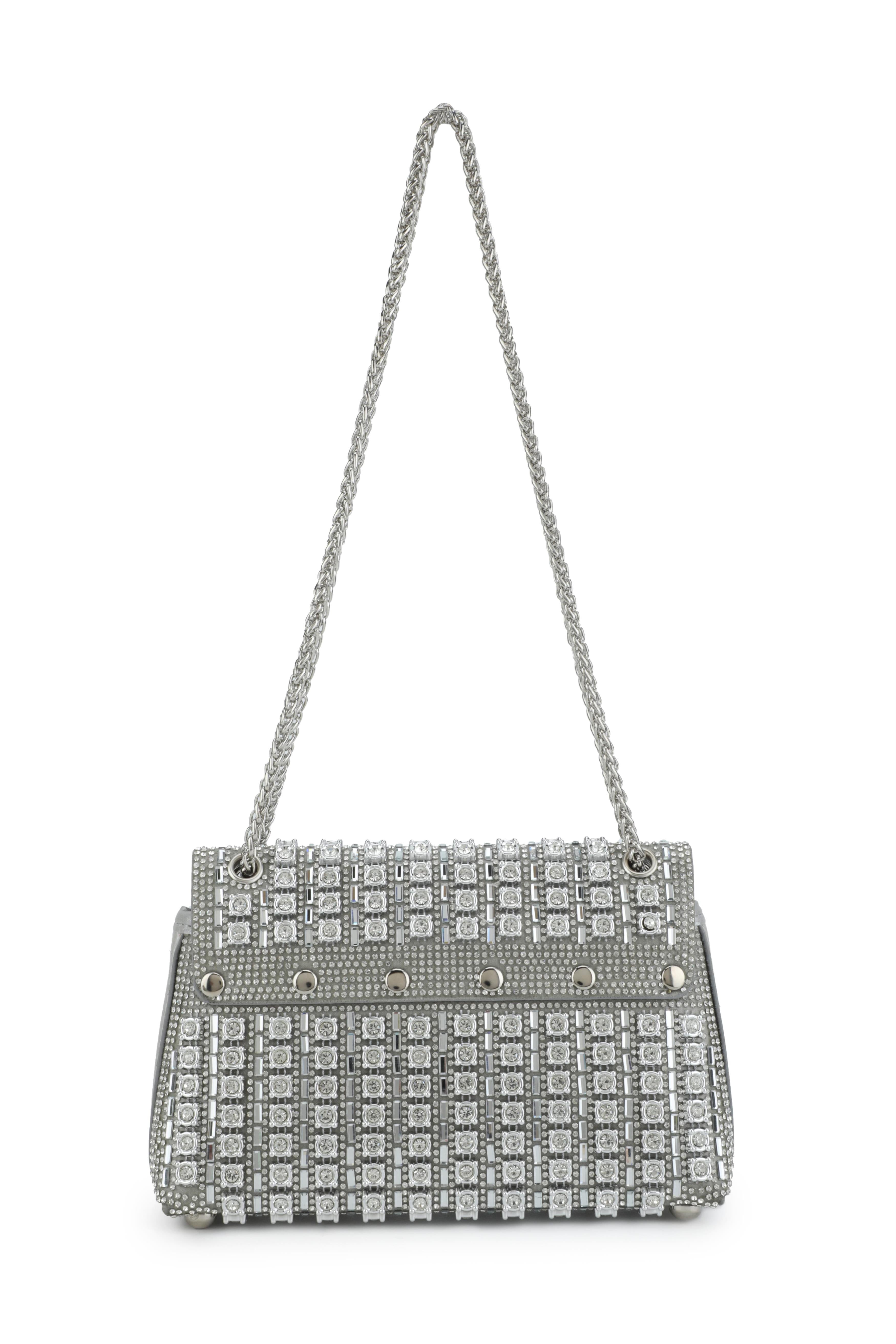 Celine Rhinestone Flap Bag | Luxury Rhinestone Shoulder Bag