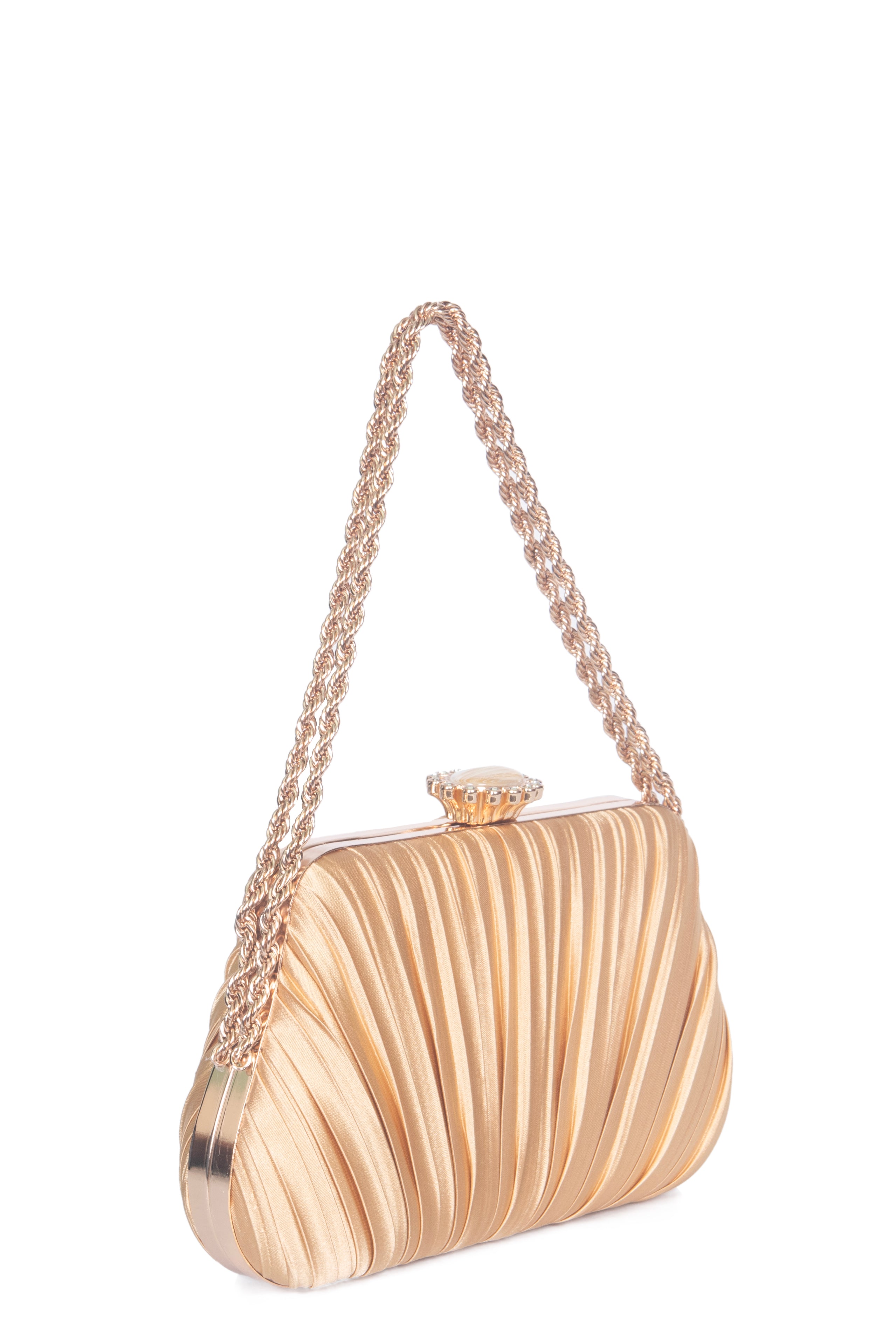 DEBBIE Clutch | Metallic Evening Bag