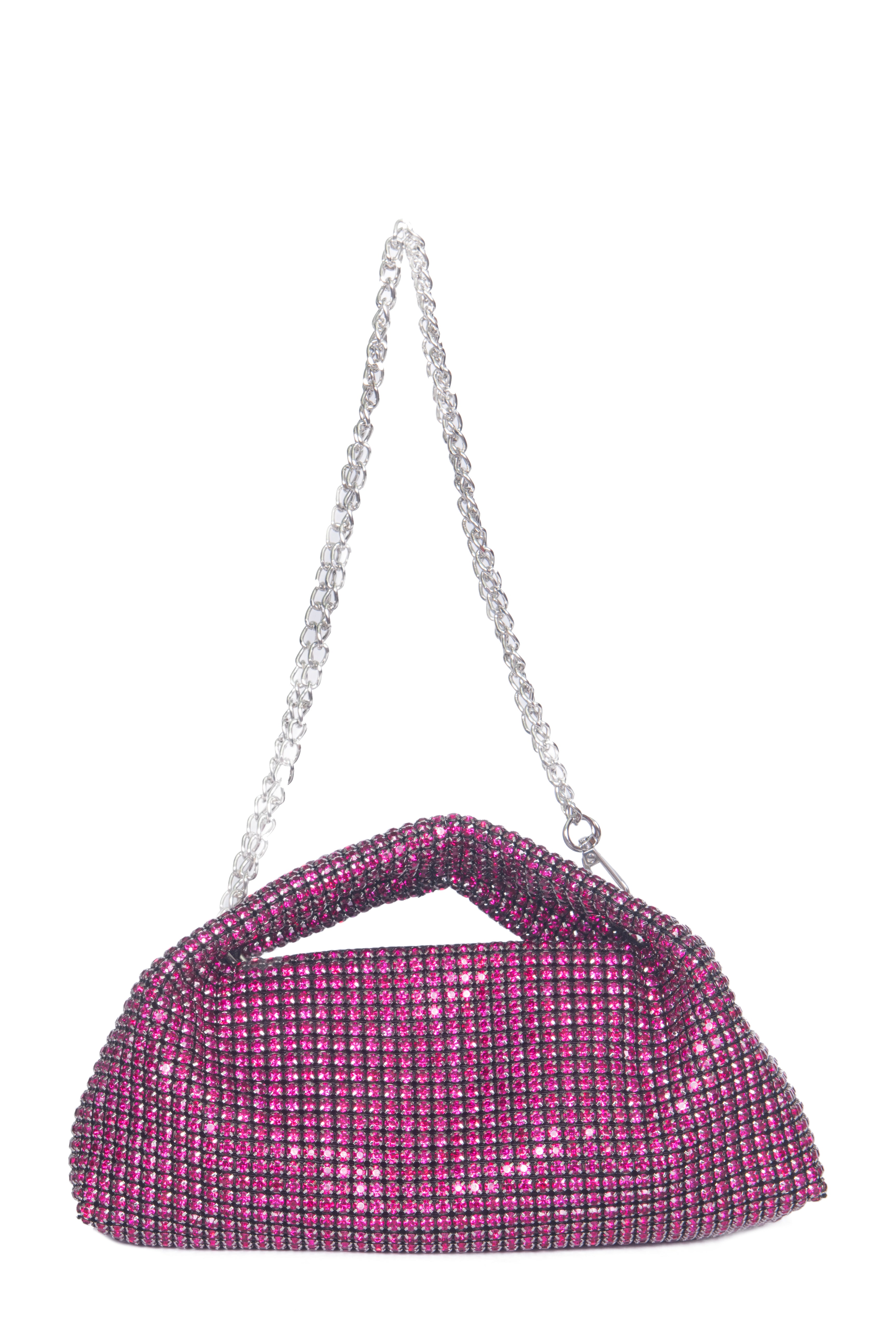 SHARON Clutch | Metallic Mesh Evening Bag