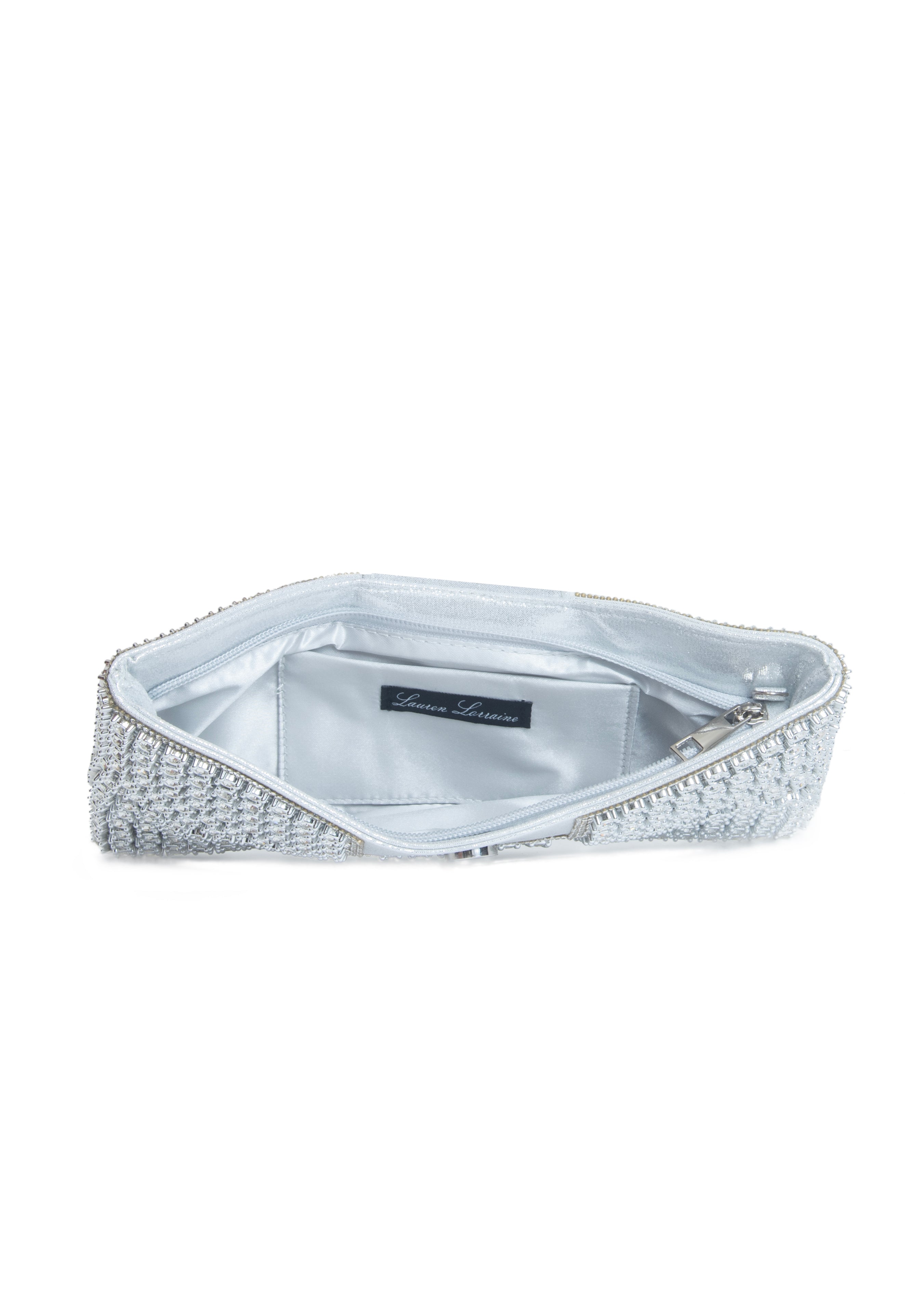 SHERIE Clutch | Rhinestone Bow Evening Bag