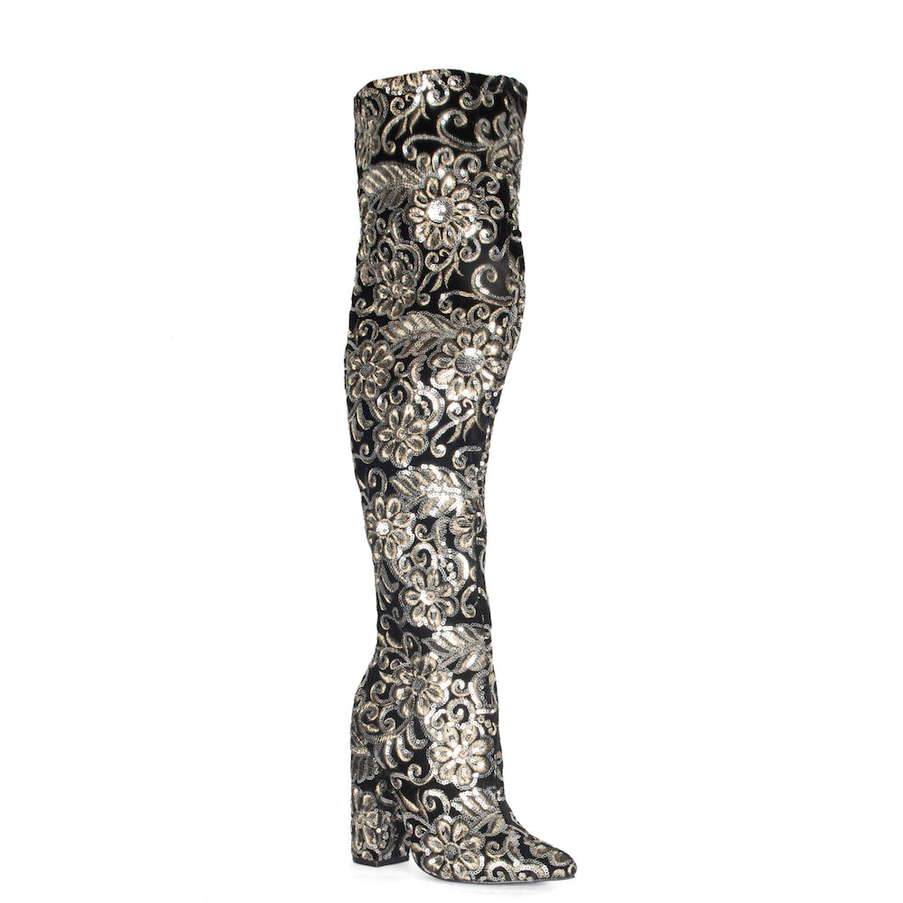 Lauren lorraine 2025 layla embellished boot