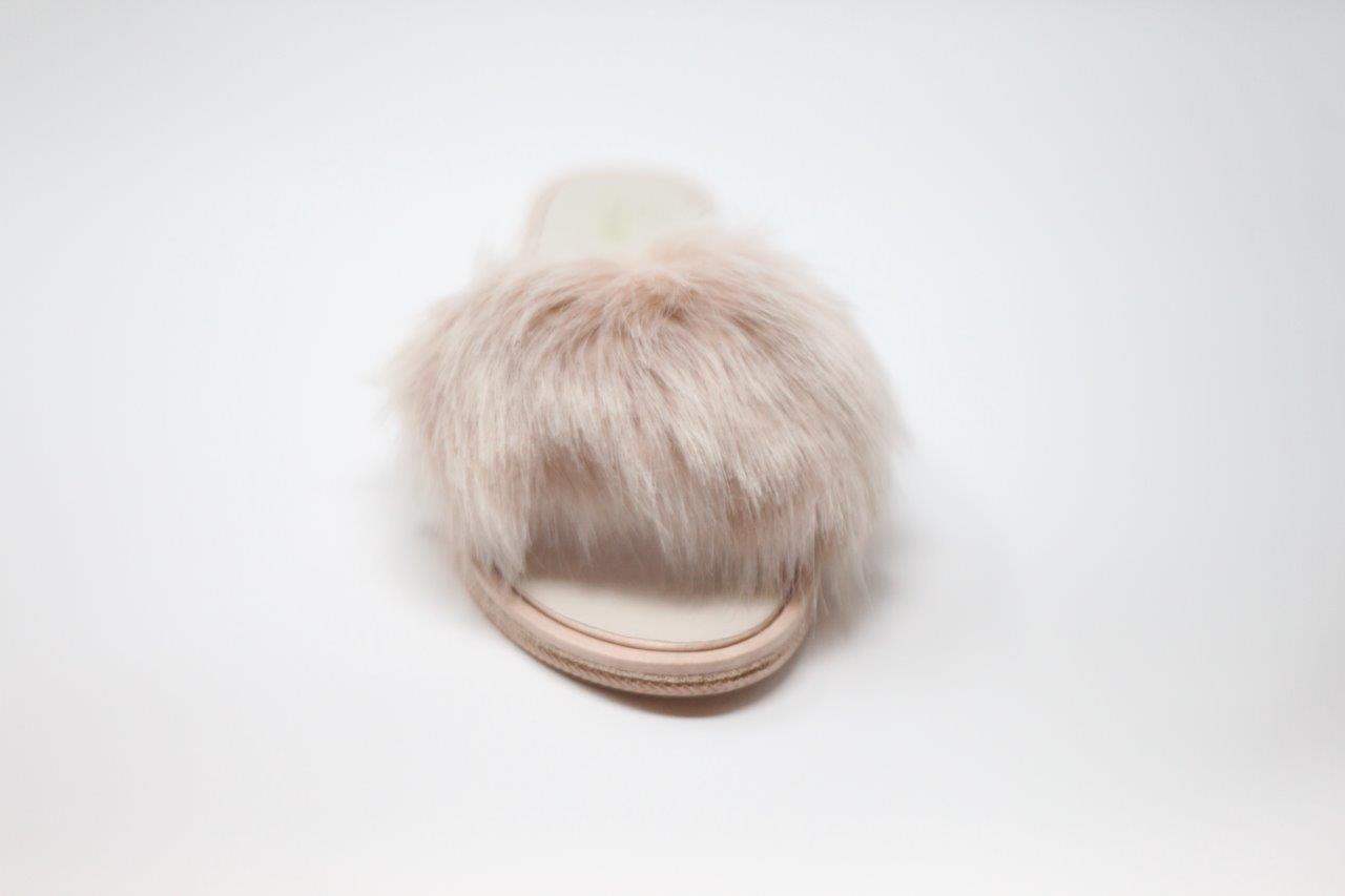 Shop the Lauren Lorraine Fluffy Flat Slipper