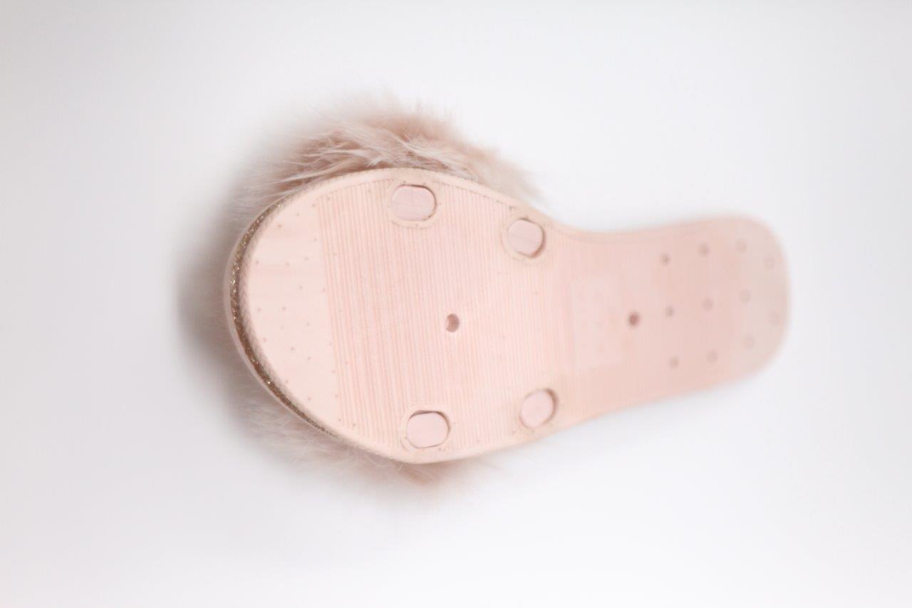 Shop the Lauren Lorraine Fluffy Flat Slipper